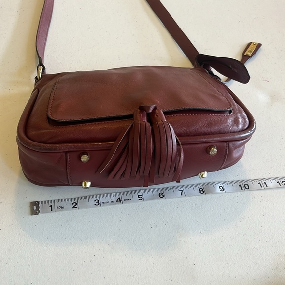 Abro Smooth Leather Crossbody Bag. Preloved - Picture 7 of 12